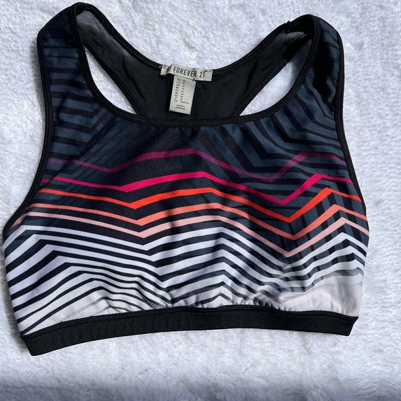 Forever 21 medium racerback sports bra - Picture 1 of 8
